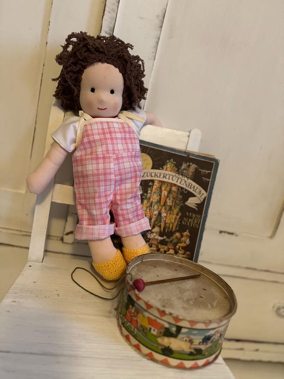 Waldorf-style doll, handmade doll, toy doll, handmade doll, rag doll