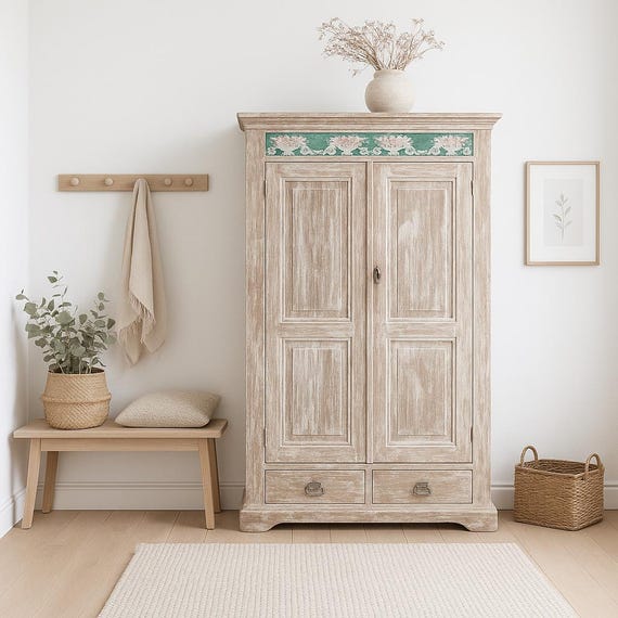 Storage cupboard cupboard linen cupboard crockery cupboard display cabinet furniture chest of drawers cupboard withe washed antique finish