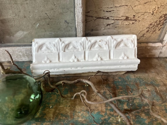 Old antique stove crown, shabby chic, vintage