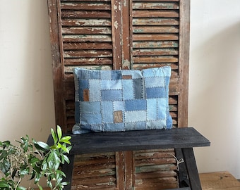 Bench, seat, water bench, reclaimed wood, black antique finish