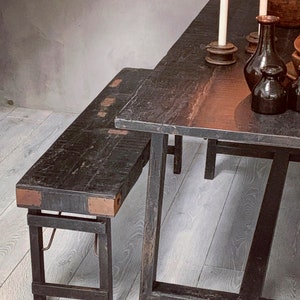 alter antiker Tisch Holztisch Unikat Vintage Landhaus Bild 3