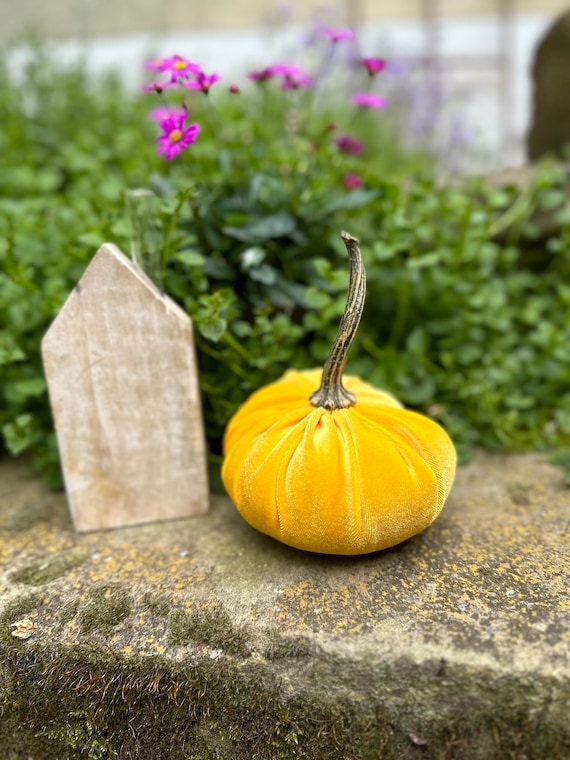 Pumpkin handmade velvet pumpkin decorative pumpkin decoration vintage