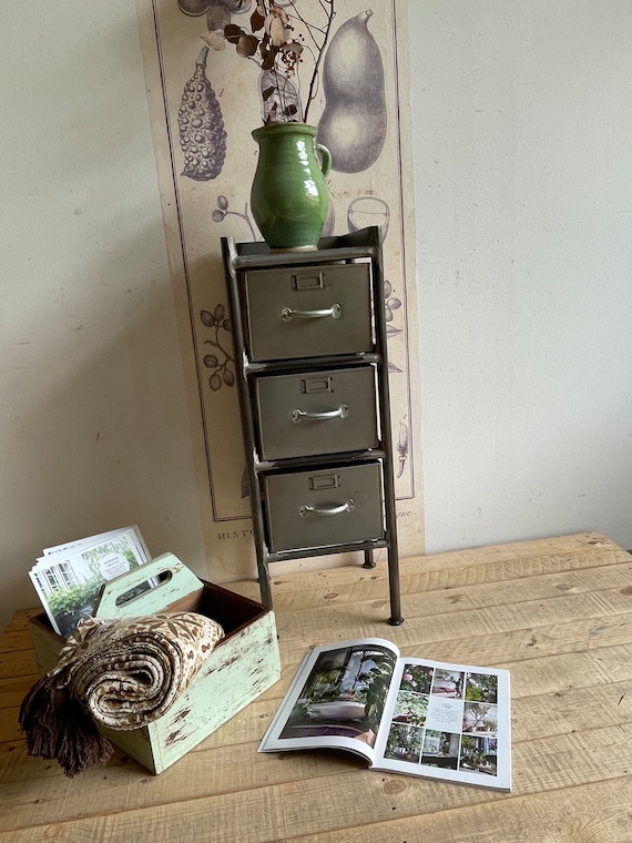 Chest of Drawers Iron Chest of Drawers Cabinet Furniture Industrial Style Chest of Drawers