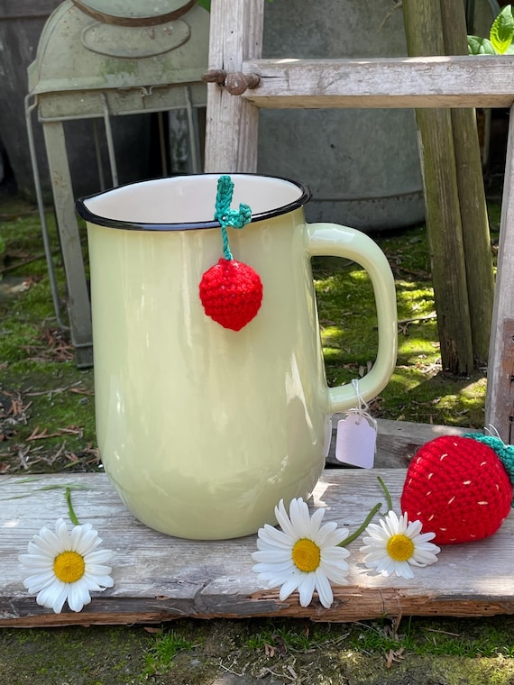 Pitcher Enamel Pitcher Strömshaga Vintage Milk Jug