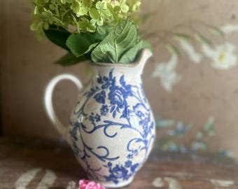 Jug ceramic jug decoration vintage antique finish jug