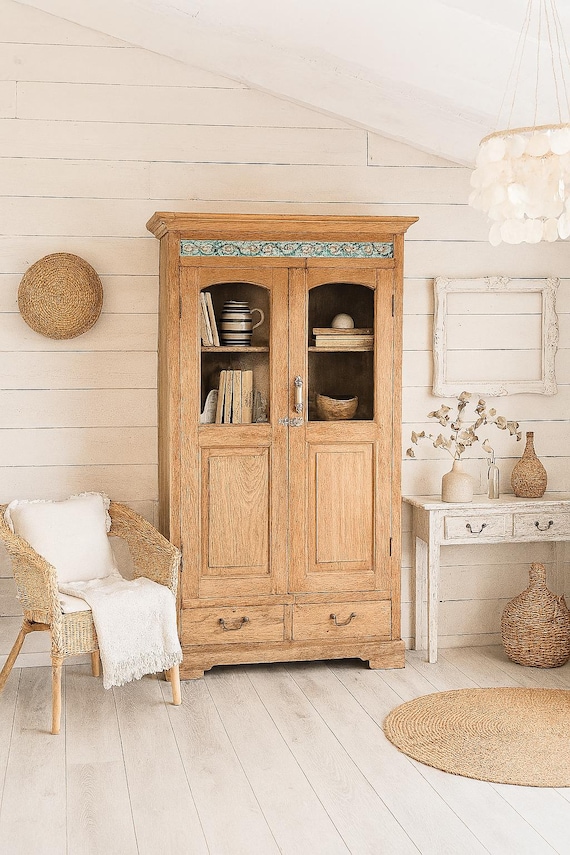 Cabinet kitchen cabinet kitchen buffet display cabinet furniture vintage antique finish wooden cabinet