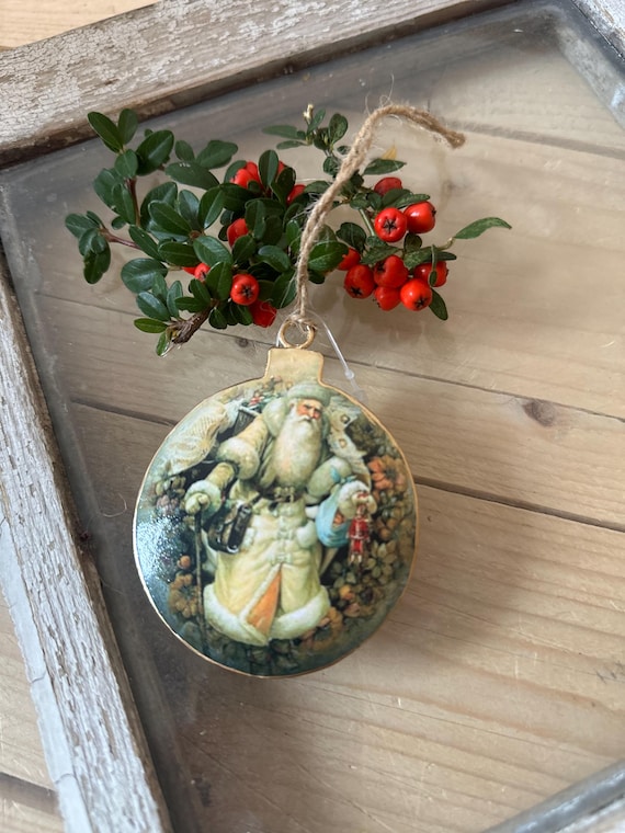 Metal pendant Christmas Christmas decoration pendant vintage decoration