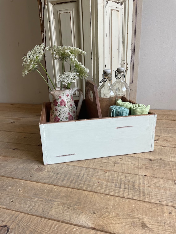 Sorting box wooden box antique finish wooden box