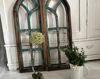 Old, antique, wooden window, decorative window, vintage