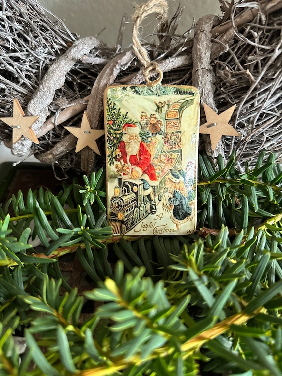 Metal pendant Christmas Christmas decoration pendant vintage decoration
