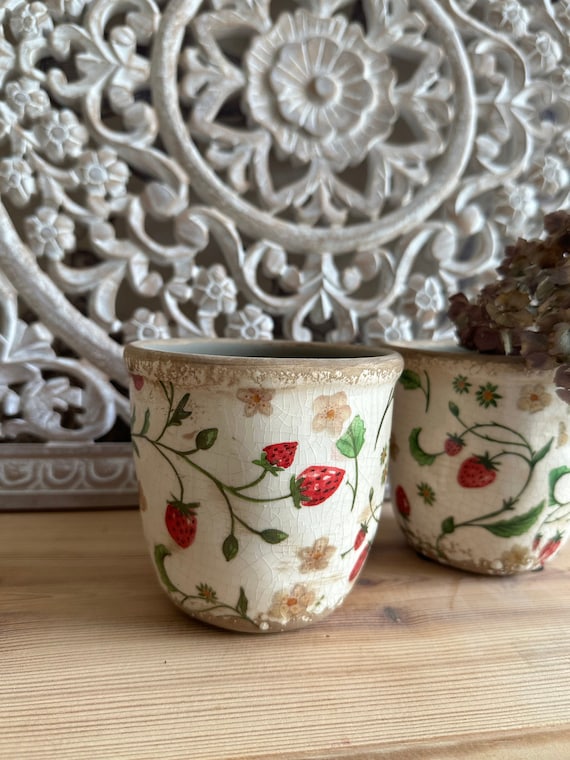 Jug Ceramic Pot Planter Plant Pot Decoration Vintage