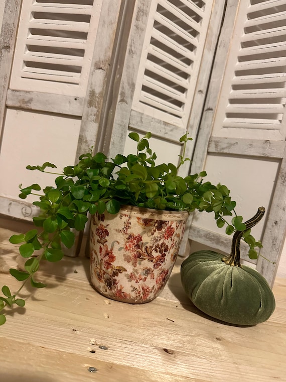 Jug Ceramic Pot Planter Plant Pot Decoration Vintage