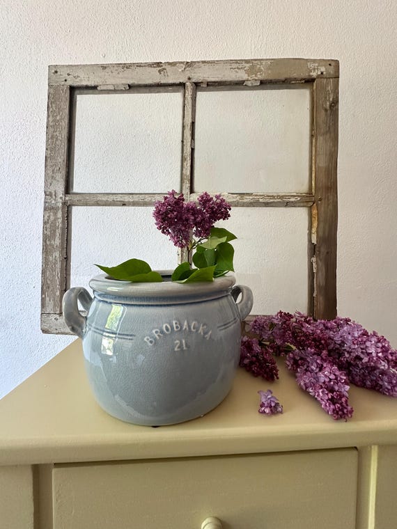 Planter jug ceramic ceramic pot clay jug vase decoration vintage Swedish 2 liters