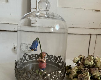 Glass Bell Decoration Vintage Glass