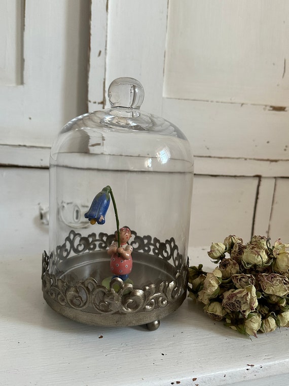 Glass Bell Decoration Vintage Glass