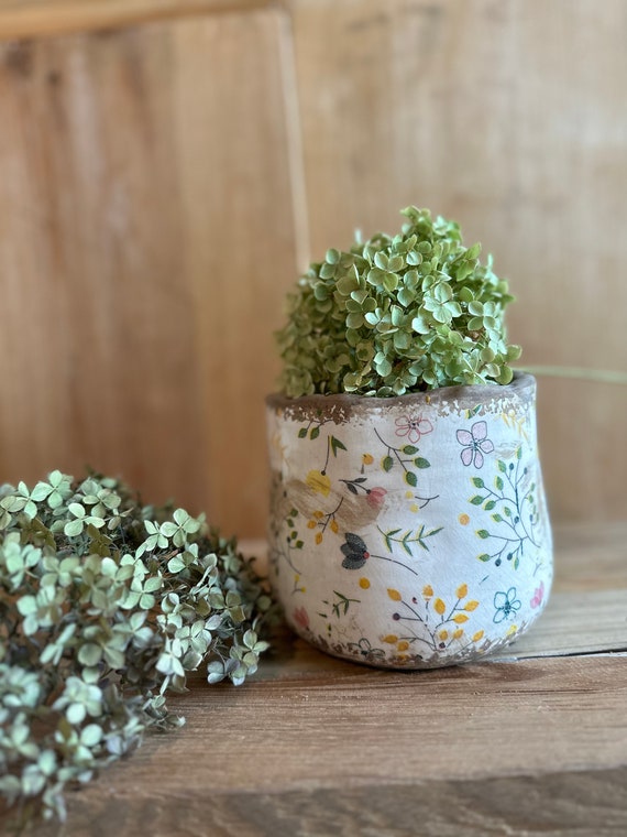 Ceramic pot planter ceramic vintage