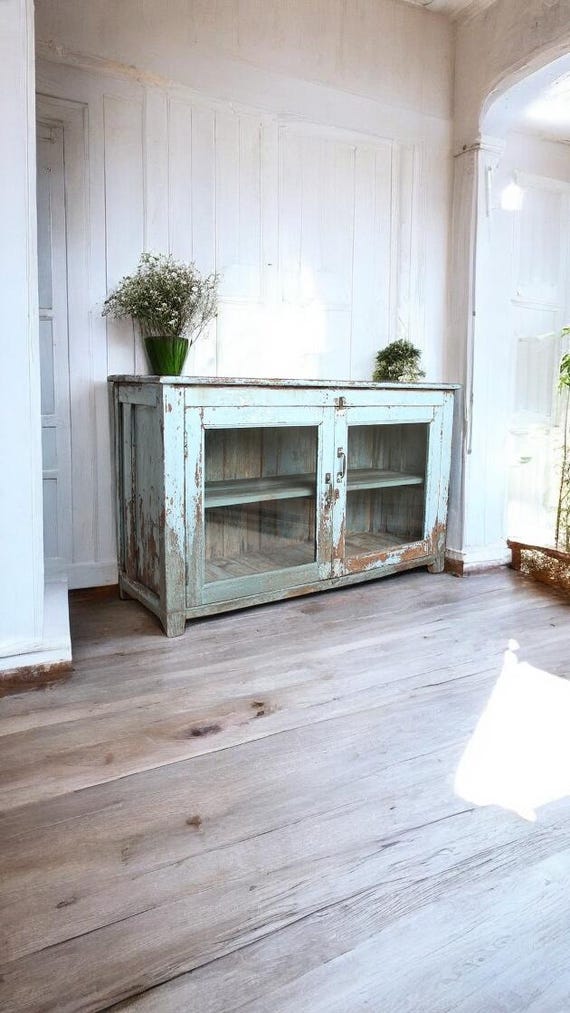 Cabinet Display Cabinet Chest of Drawers Sideboard Display Cabinet Furniture Glass Display Cabinet Shelf Cabinet Antique Finish