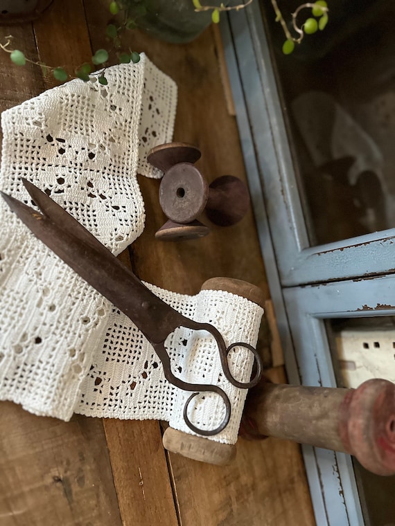 Scissors Nostalgic tailor's scissors decorative rust scissors antique finish