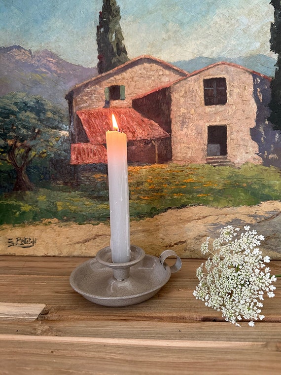 Chamber candlestick candle holder candlestick enamel coffee
