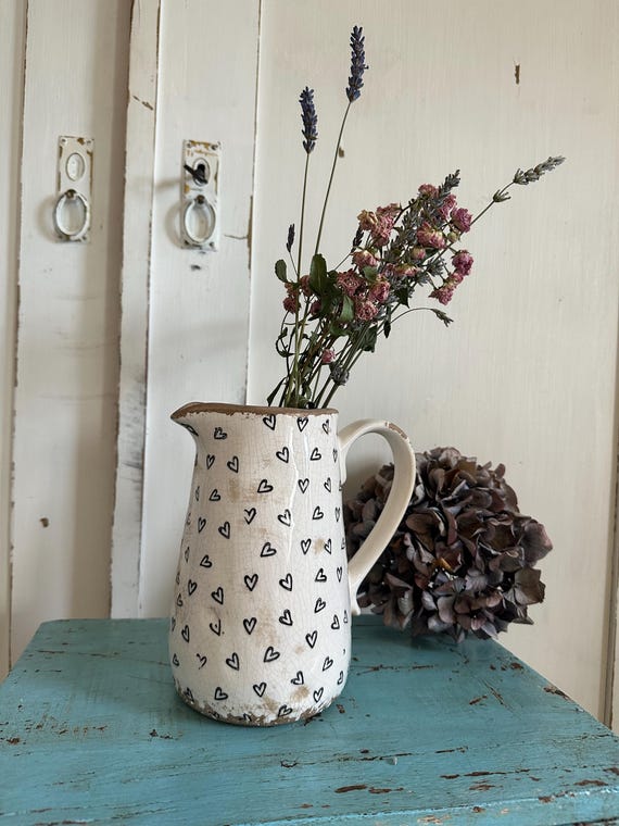 Ceramic Jug Pitcher Ceramic Vintage Vase
