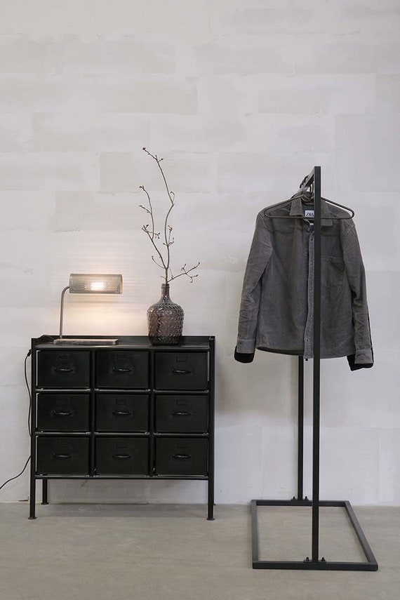 Chest of Drawers Iron Chest of Drawers Cabinet Furniture Industrial Style Chest of Drawers