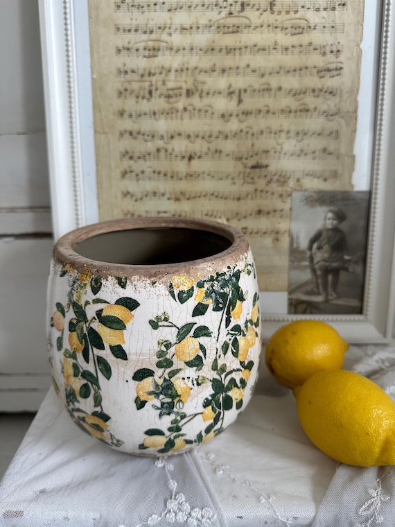 Jug ceramic pot planter plant pot decoration vintage