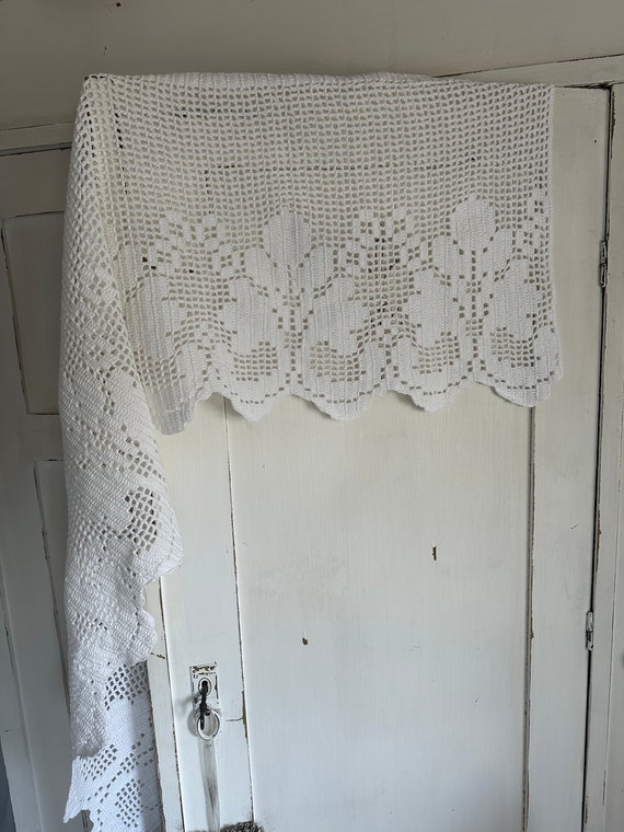 Curtain Crochet Curtain Handmade