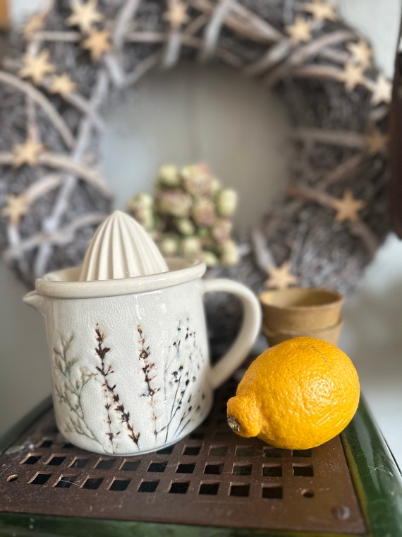 Lemon squeezer stoneware kitchen tableware