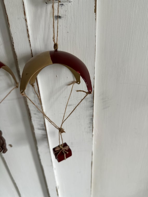 Pendant Gift Tag Antique Finish Decoration Vintage Christmas