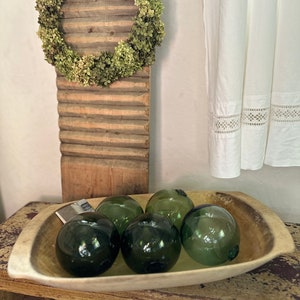 Palline In Vetro Murano Set 6 Palle Di Natale Colore Turchese In Vetro - Foto 10