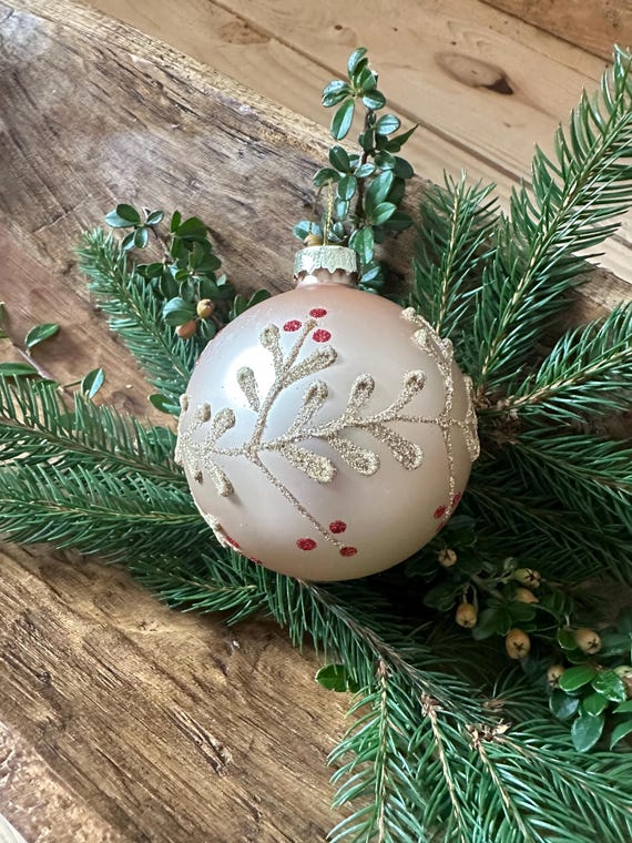Christmas balls Christmas tree balls glass vintage glass balls Christmas