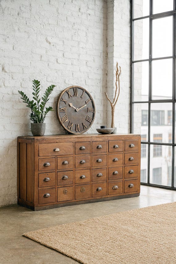 Antique vintage sideboard, chest of drawers, cabinet, shelf, chest of drawers