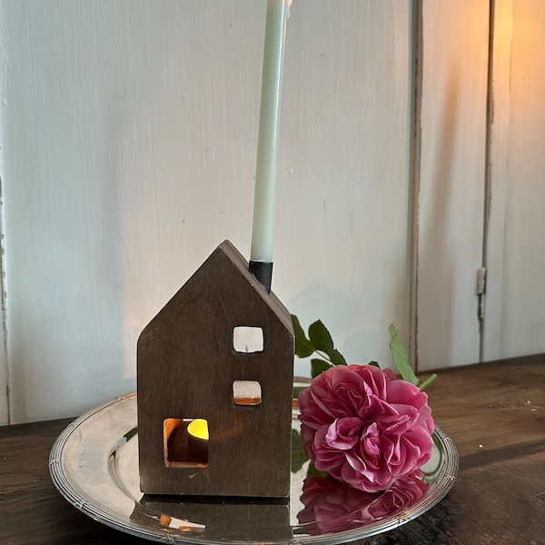Holzhäuser deko Etsy.de