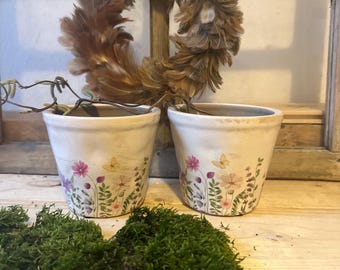 Jug ceramic pot planter plant pot decoration vintage