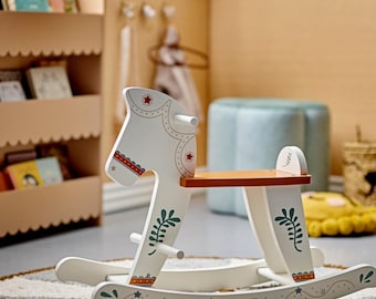 Rocking horse toy, children's rocking horse, Bloomingville