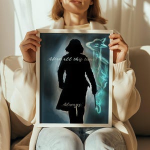 Severus Sneep Print, Na al die tijd, altijd.