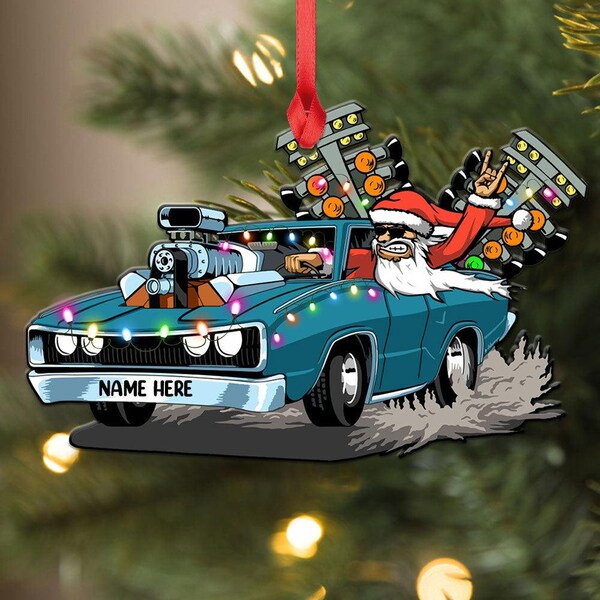 Muscle Car Ornaments Etsy