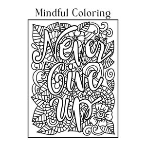22 Colouring Pages| Mindful Colouring| Mental Health Colouring Adult Colouring| Printable Colouring |Colouring Instant Printable| A4 Pages