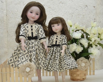 Ruby Red Fashion Friends Black and Cream Dress