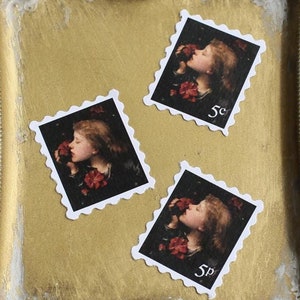Carimbos imprimíveis, carimbos de retrato de mulher e flores, carimbos decorativos para papelaria de casamento, carimbos Dark Academia, DIY Wedding Flat Lay