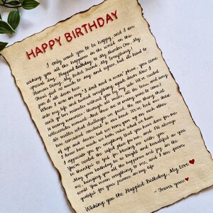 Handmade Letter | Love Letter | Anniversary Gift | Personalized Gift | Wax Sealed | For Boyfriend or Girlfriend | Gift For Anniversary