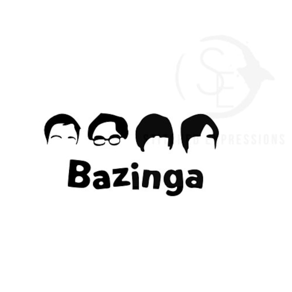 Big Bang Inspired Digital Download Files SVG and PNG