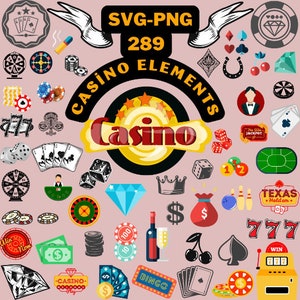Las Vegas SVG Bundle | Casino SVG | Welcome to Fabulous Las Vegas Nevada SVG | Cut File