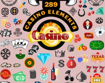 Las Vegas Casino SVG Bundle | Gambling Cut Files