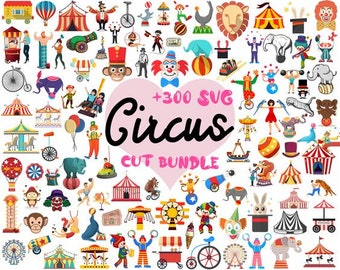 Circus clipart, circus printable , circus PNG and SVG, Carnival Clip Art, Animals, Jokers, Circus Tent Clipart, Circus set, Instant Download