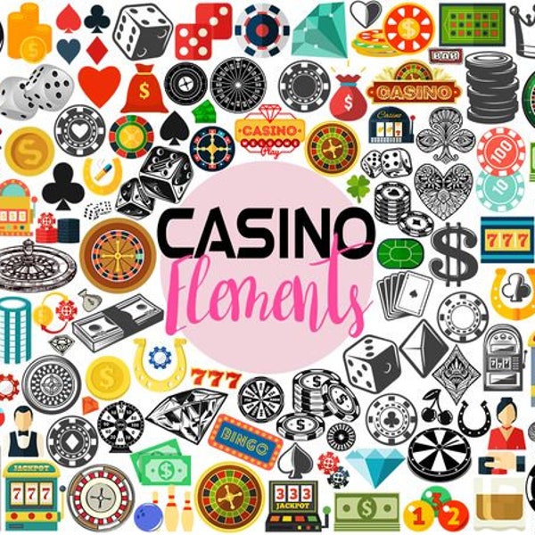 Casino SVG Bundle Cut File for Cricut, 289 Svg, Silhouette Svg, Vegas Svg Vector, Dice and Royal Flush Spade Digital Download