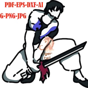 Jujutsu Kaisen, JJK, Toji Fushiguro, Anime Bndle, Anime Man, Drawing and Illustration, Digital Illustration, svg-png-jpg-eps-pdf-dxf-ai