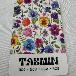 TAEMIN Stiefmütterchen ACE Design Fotokarten - SHINee Taemin Fan-Art Fan-Karten - sammelbare hochwertige Fankarten KPOP Taemate
