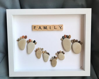 Personalized Family Gift Baby Mothers Day Fathers Day Love New Parents Newborn Birth