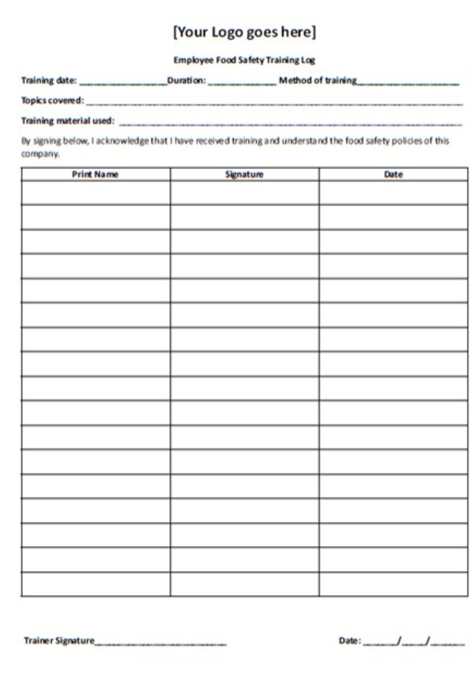 employee-food-safety-training-log-etsy